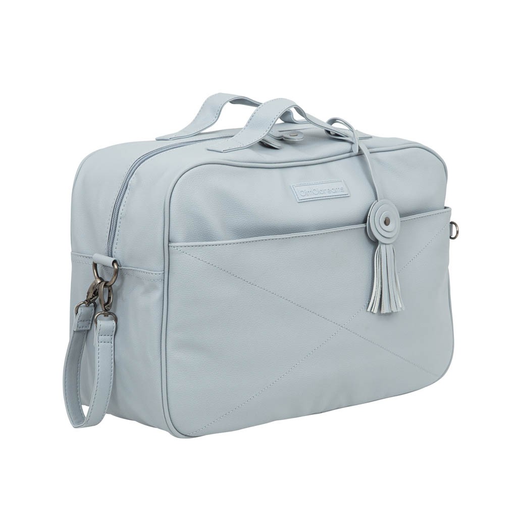 Bolso Maternal Polipiel Qui Azul